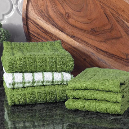 Ritz Premium Kitchen Towel and Dish Cloth Value Set: Highly Absorbent, Super