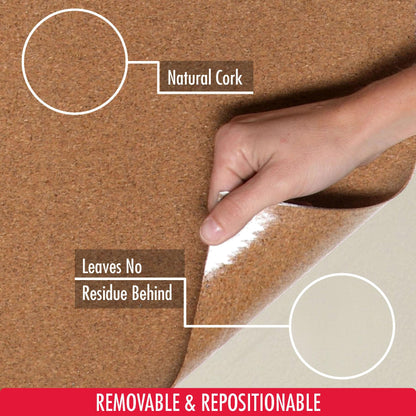 Con-Tact Brand Cork Roll, Self-Adhesive, 12" x 4'