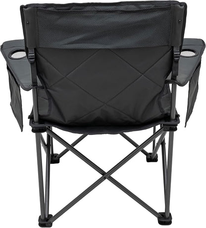 ALPS Mountaineering King Kong Camping Chairs for Adults with Mesh Cup Holders and Pockets, Built Durable and Reliable with Compact Foldable Steel Frame