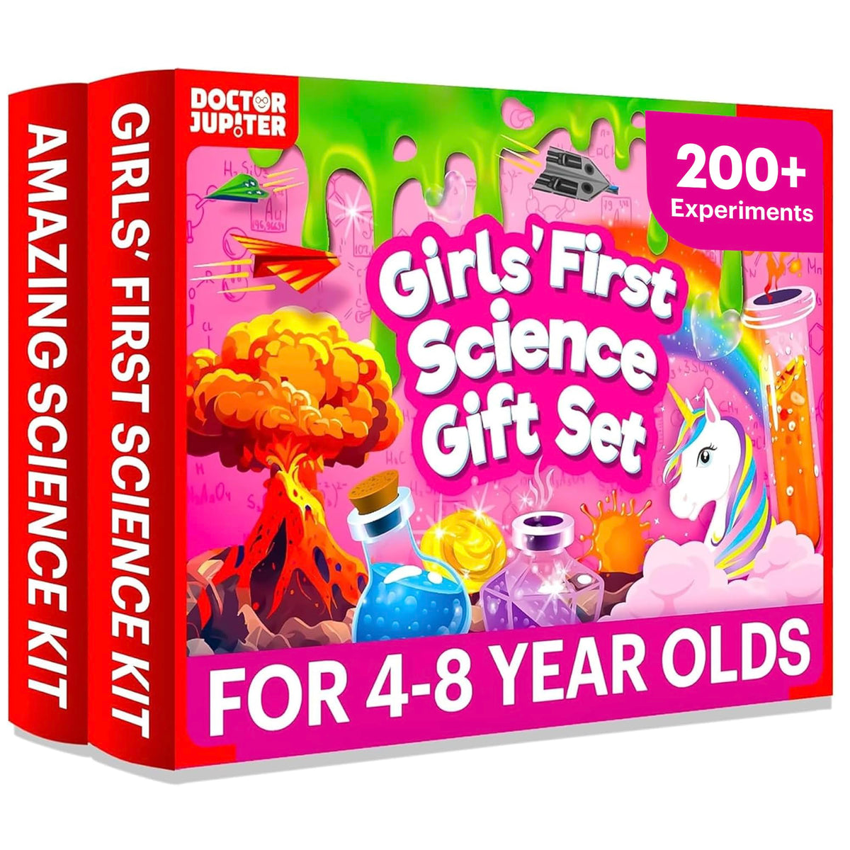 Doctor Jupiter Girls’ First Science Gift Set for Ages 4+ | Set of Girls' First Science Kit & Amazing Science Kit |Birthday Gift Ideas for 4-5-6-7-8 Year Olds |STEM Learning & Education Toys