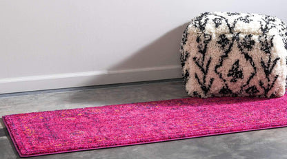Unique Loom Medici Collection Vintage Botanical Traditional Red Runner Rug (2' 2 x 6' 7)