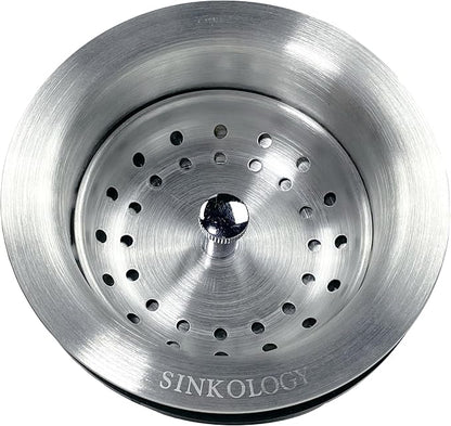 SinkSense Kitchen Sink Heavy Duty Basket Strainer Drain