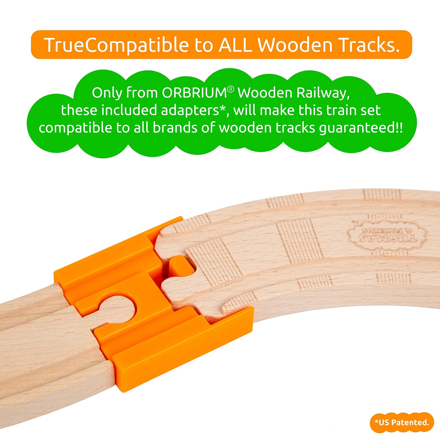 Wooden Train Set Deluxe 52 Pcs with Storage Gift Box Tunnel 9 Layouts Magnetic Trains STEM Montessori Toys Playset for Grandkids Toddler Boys Girls Kids 3+ compatible with Thomas Brio Melissa and Doug
