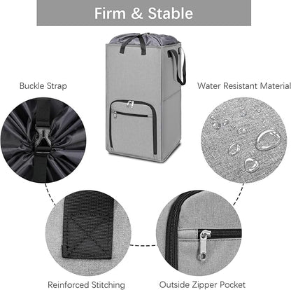Bukere Rolling Laundry Hamper