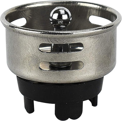 Plumb Pak 878PC Keeney Stainless Steel Junior Duo Bar Sink Strainer