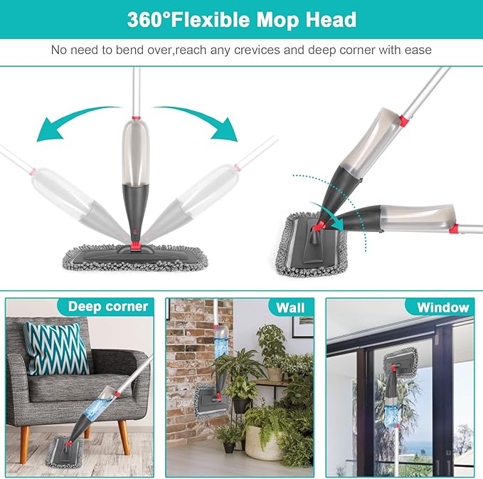 Spray Mop for Floor Cleaning