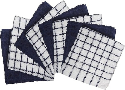 Bumble Dish Cloths | 12" x 12" | 100% Cotton Kitchen Towels | 405 GSM | Soft