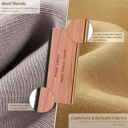Cashmere Comb – 100 x 44 x 10mm Multi-Fabric Shaver