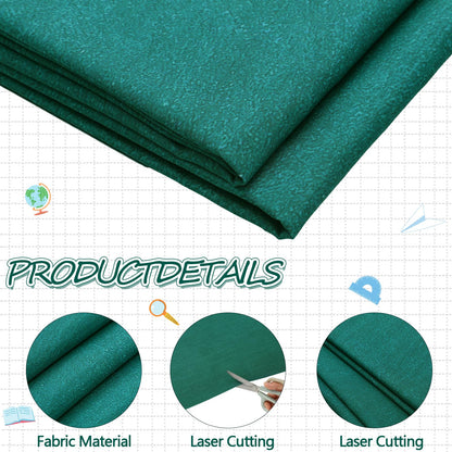 Mindsoft Bulletin Board Paper 48'' x 107'' Class Boards for Classroom Bulletin Boards Everyone is Welcome Classroom Board Decor Pillows Curtains Crafts(Green Blackboard,1 Pc)