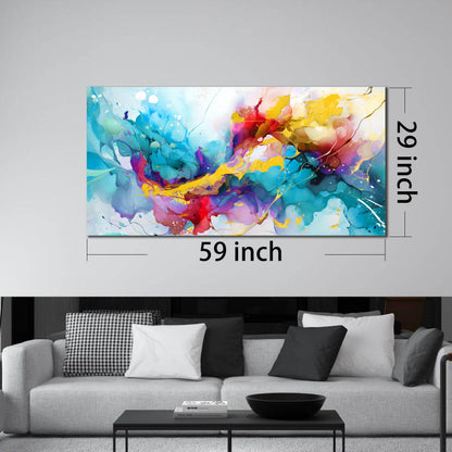LAOTOART Modern Art Wall-Decor for Office Women - Abstract Wall Art - Large Wall Paintings for Living Room Ready to Hang Size 29" x 59"