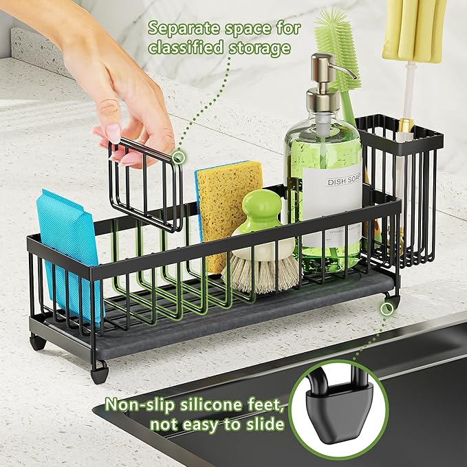 Cisily Extra Large Sink Caddy Organizer