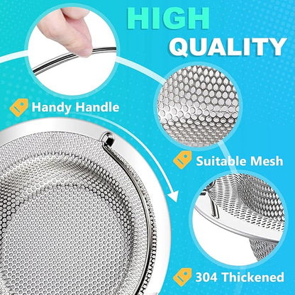 Sink Drain Strainer, Suitable for Most Sink Drains, Anti Clogging