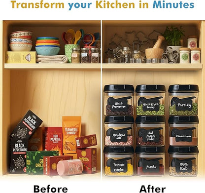 Shazo 9 PC Airtight Food Storage Containers