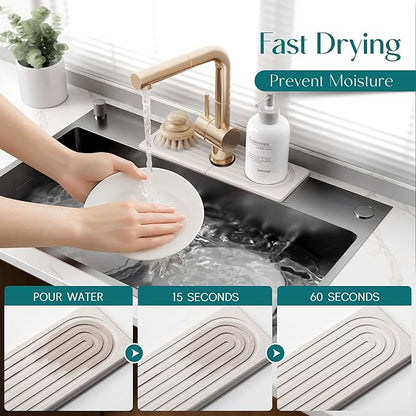 Faucet Mat for Kitchen Sink