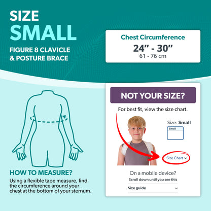 BraceAbility Clavicle Support Brace - XL Figure 8 Upper Back Brace Posture Corrector for Women and Men, Shoulder Straightener, Kyphosis Relief, Sling for Injuries and Fractures (Extra Large)