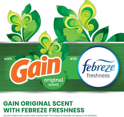 Glad ForceFlex Tall Kitchen Trash Bags, 13 Gallon, Gain Original