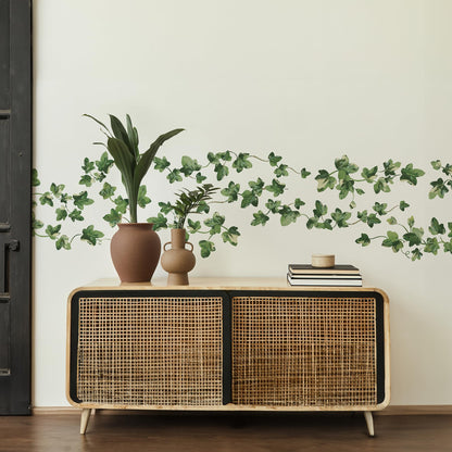 RoomMates RMK2409SCS Painterly Green Ivy Vine Peel and Stick Wall Decals