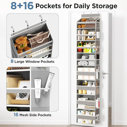 Over The Door Organizer, 8 Shelf Door Hanging Organizers
