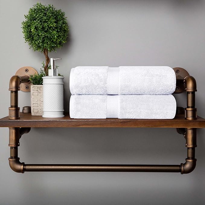 Superior Solid Egyptian Cotton Bath Towel Set