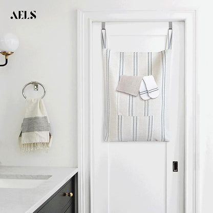AELS Farmhouse Hanging Laundry Hamper