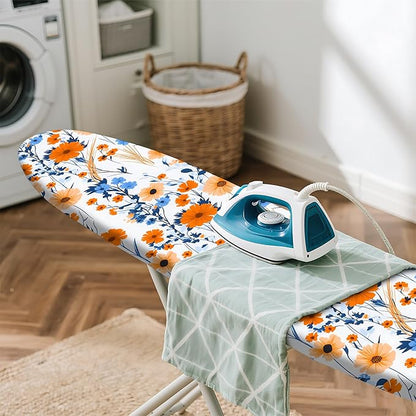 Floral Ironing Board Cover, Standard Size Cotton Iron Board Covers