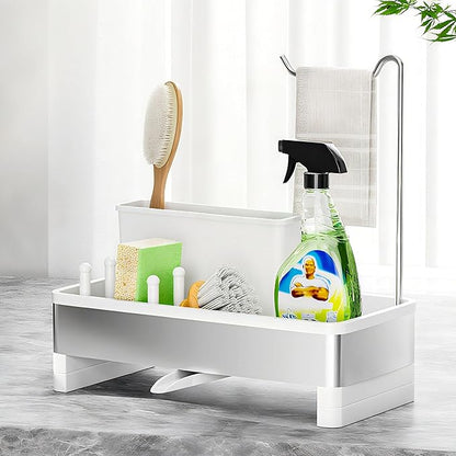 Ewaiira Stainless Steel Sink Caddy, Sponge Holder