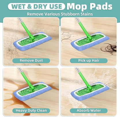 Reusable Mop Pads Compatible
