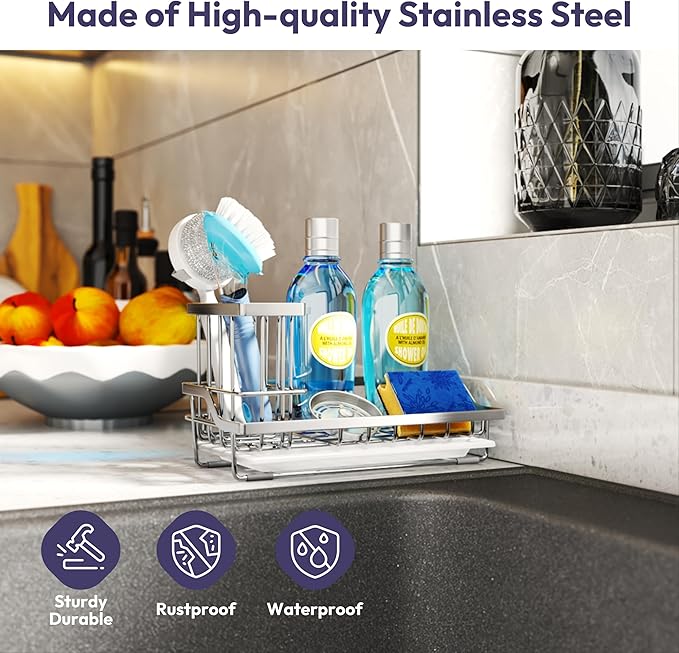 SWTYMIKI Multifunctional Kitchen Sink Caddy
