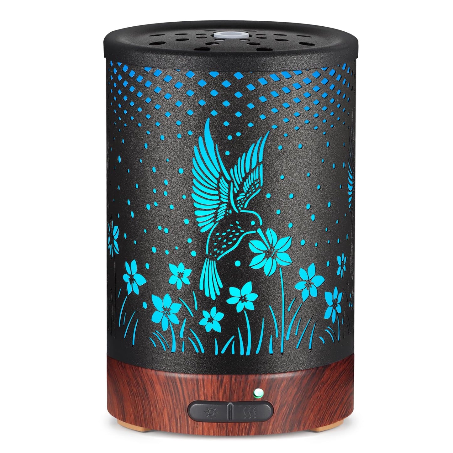 Essential Oils Diffuser,Aromatherapy Diffuser,Birthday for Women Mom Grandma,Metal Cool Mist Humidifier with 7 Colors Lights Waterless Auto Off Air Diffusers (Dragonfly)