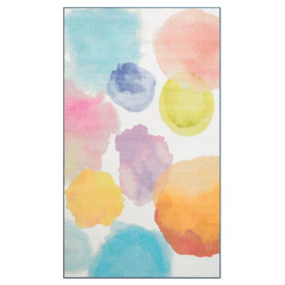 Delta Children Rectangle Area Rug for Kids, 53 x 59-Inch, Watercolor