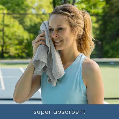 S&T INC. Microfiber Gym Towels, Yoga Towel