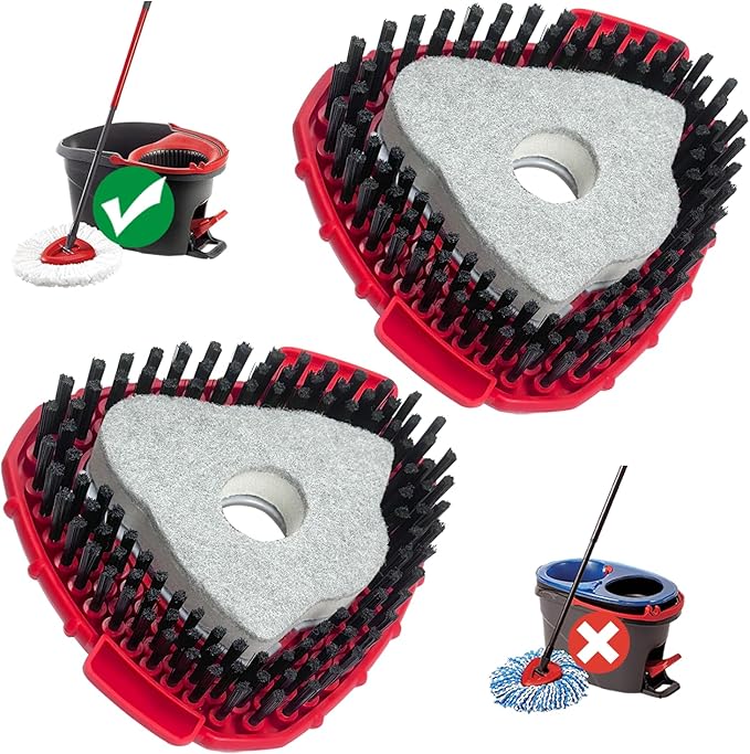 2-Pack Oceda Scrubber Mop Heads