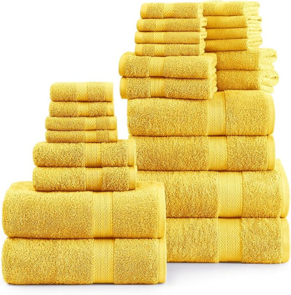 LANE LINEN 100% Cotton Bath Towels Set