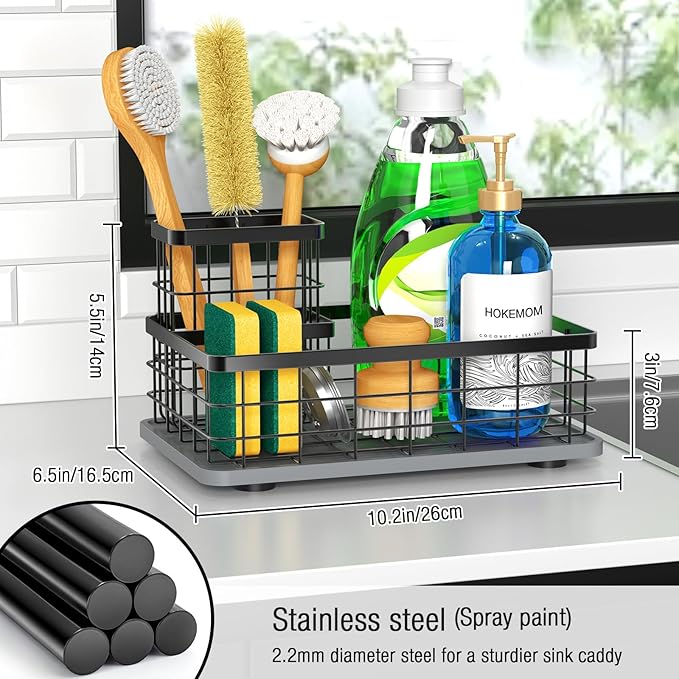 Kitchen Sink Caddy Organizer, Sponge Holder