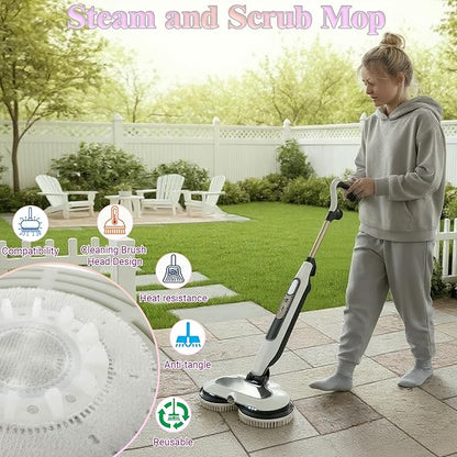 Steam Cleaner Mop Replacement Brush Heads