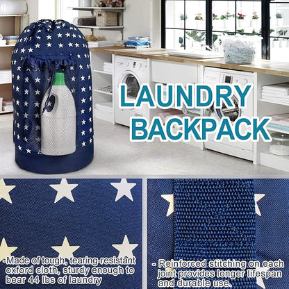 Dalykate Backpack Laundry Bag, Laundry Backpack