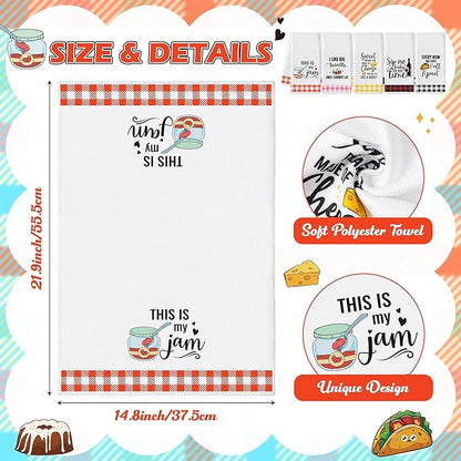 R HORSE Funny Kitchen Dish Towel