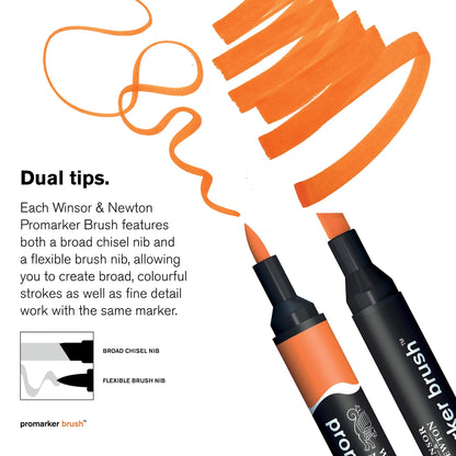 Winsor & Newton ProMarker Brush Set, 48 Count, Essential Collection