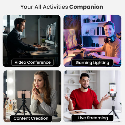 Monitor Light Bar for Computer & Laptop – Remote&Touch Control, Streaming Video Light, Adjustable Key Light for Desk & Zoom Meetings, Screen Lamp with Remote Control, USB Powered Computer Light