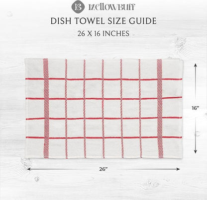 100% Cotton Terry Dish Cloth & Dish Towel)