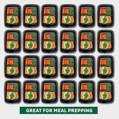Freshware Meal Prep Containers 1 Compartment Food Storage Containers