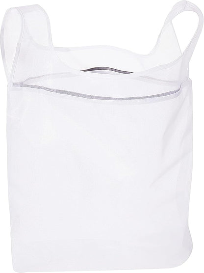 Mesh Laundry Bag Hanging Laundry Hamper Travel Laundry Bag, Machine Washable