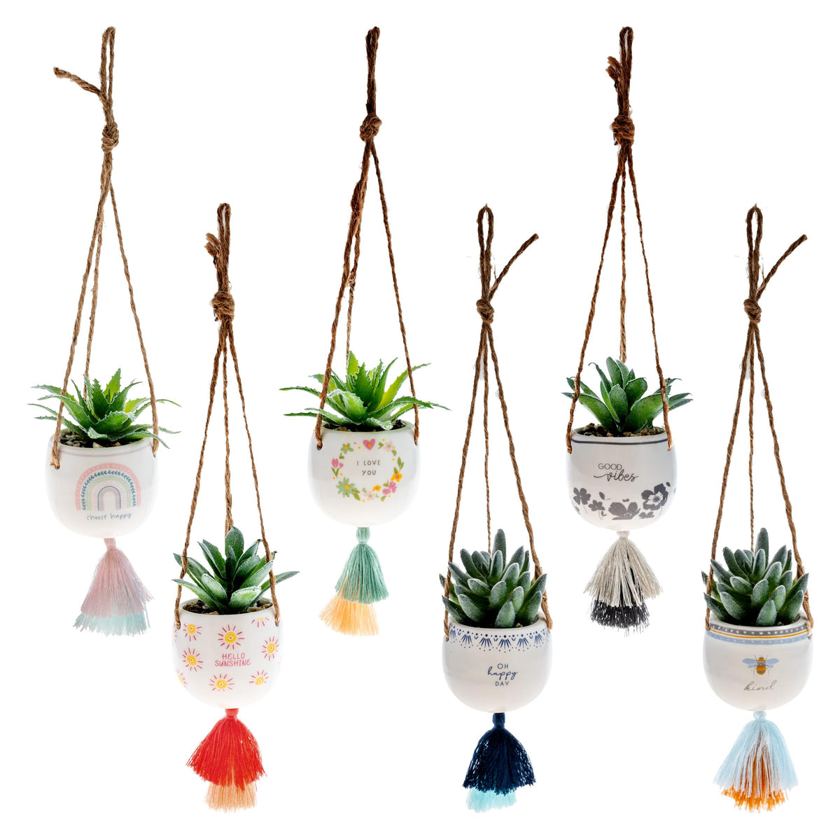 Karma Hanging Succulent Pot Love You