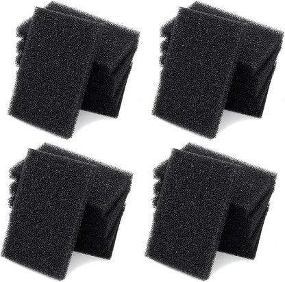 Aquarium Bio Filter Media Sponge, 6.28 x 4 x 0.78 inch 24 Pack Cut-to-Size Foam for Aquarium Fish Tank