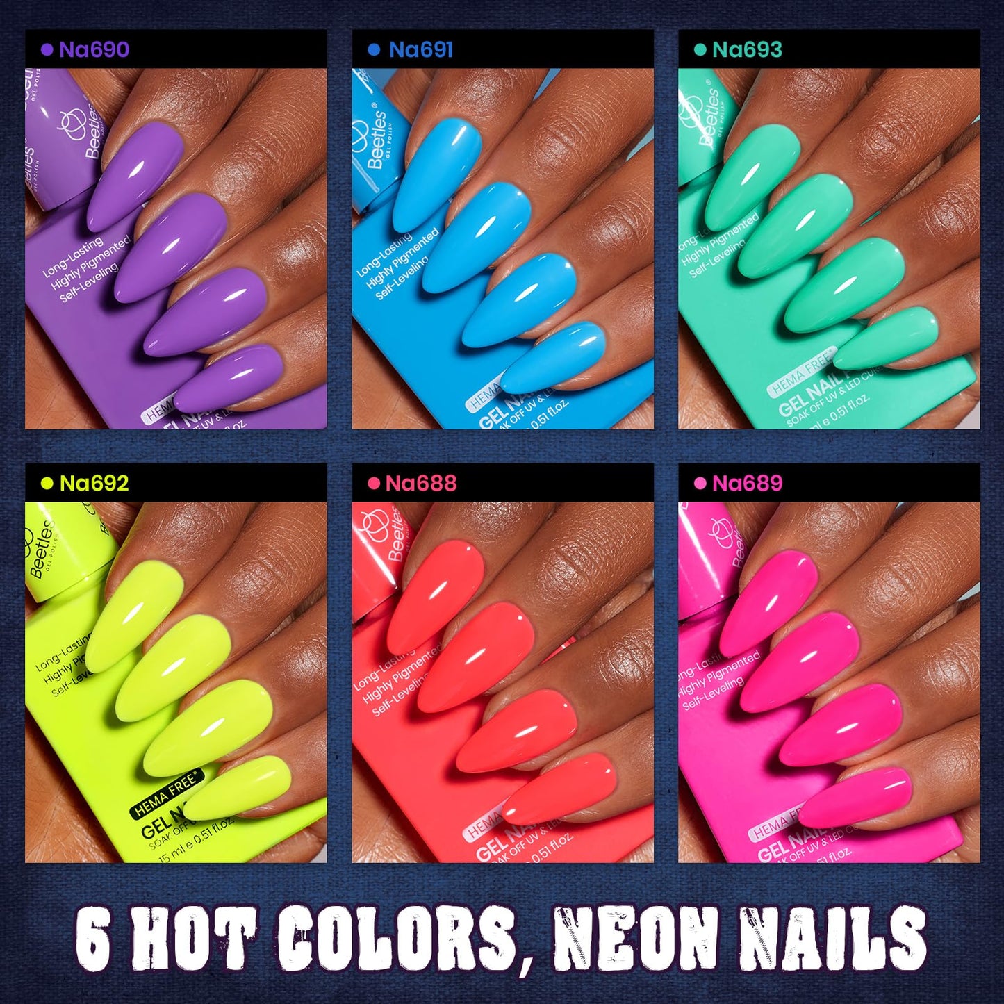 Beetles Gel Nail Polish Kit with U V Light -54 Pcs Gel Nail Kit Four Seasons Glow 32 Colors Set with Base Matte & Glossy Top Coat Soak Off Home DIY Manicure Nails Beginners Gifts for Women Teen Girls