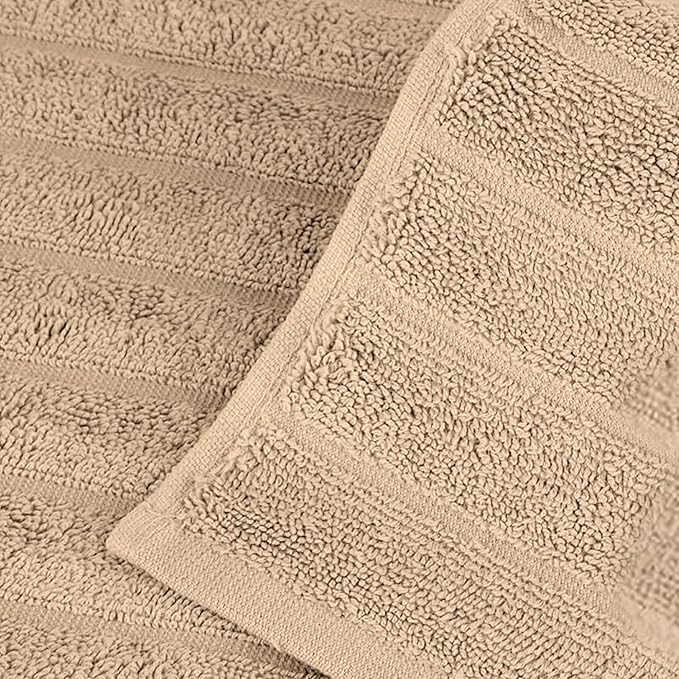 Classic Turkish Towels CTT Luxury 6 Piece Towel Set, 100% Turkish Cotton