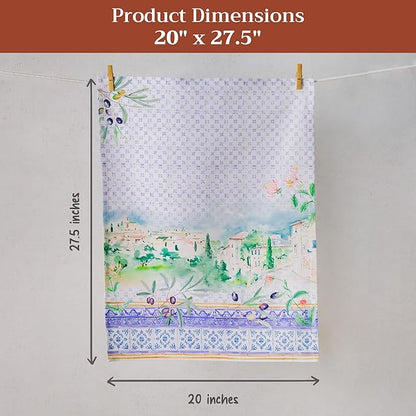 Maison d' Hermine Kitchen Towel 100% Combed Cotton Premium Set of 3