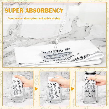R HORSE Funny Kitchen Dish Towels
