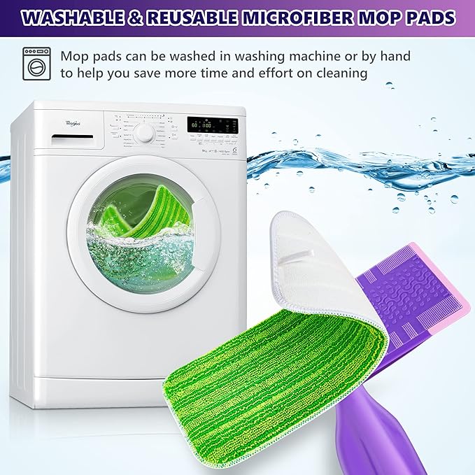 Reusable Mop Pads Compatible