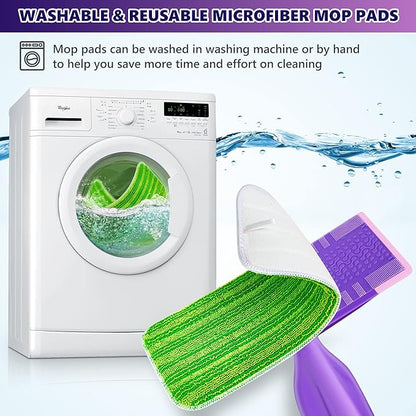 Reusable Mop Pads Compatible